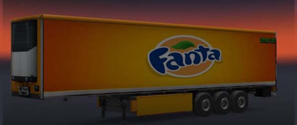 Fanta Trailer Skin