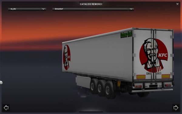 Kfc Skin Trailers