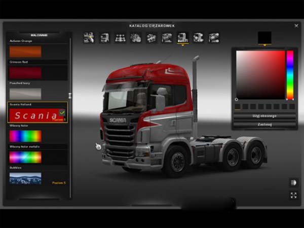 Scania Holland Style skin