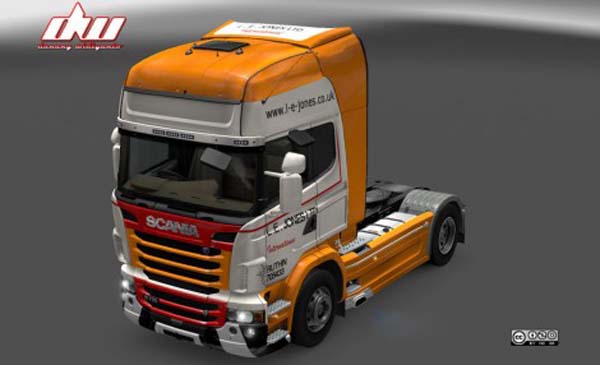 Scania R L. E. Jones LTD Skin