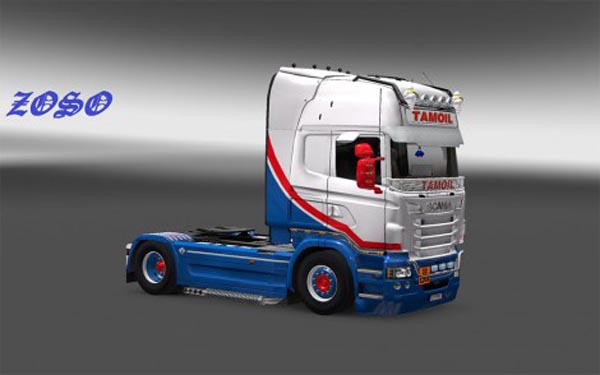 Scania R- RJL tamoil petroli skin