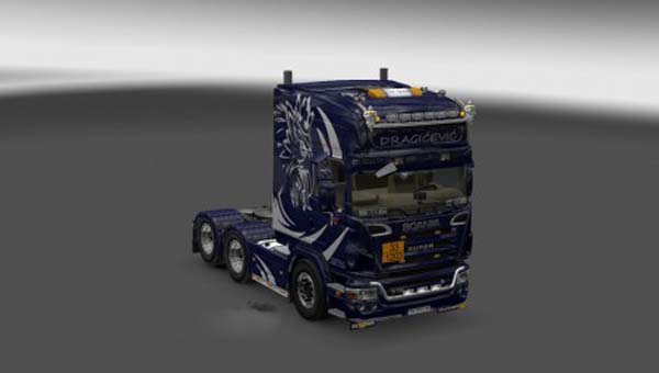 Scania R2008 Dragicevic Skin