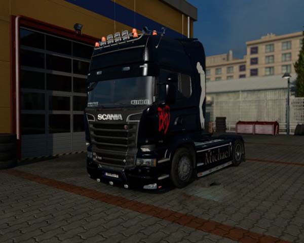 Scania Streamline Michael Jackson Skin