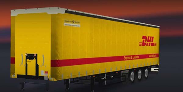 Schwarzmuller DHL Trailer