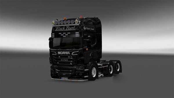 The Black Pearl skin for Scania R
