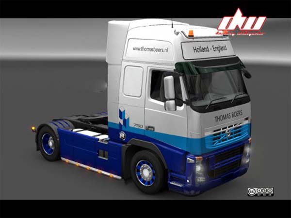 Thomas Boers Skin for Volvo FH16 Classic or FH16 2009 By Ohaha