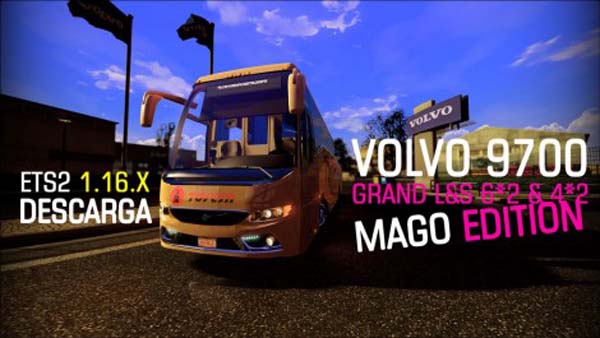 Volvo 9700 Grand LS 6×2 and 4×2