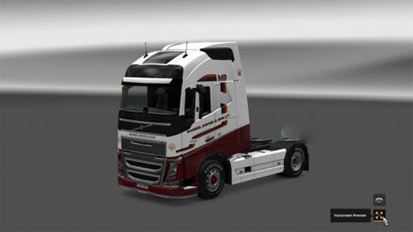 Volvo FH12 Mansel Davis Skin