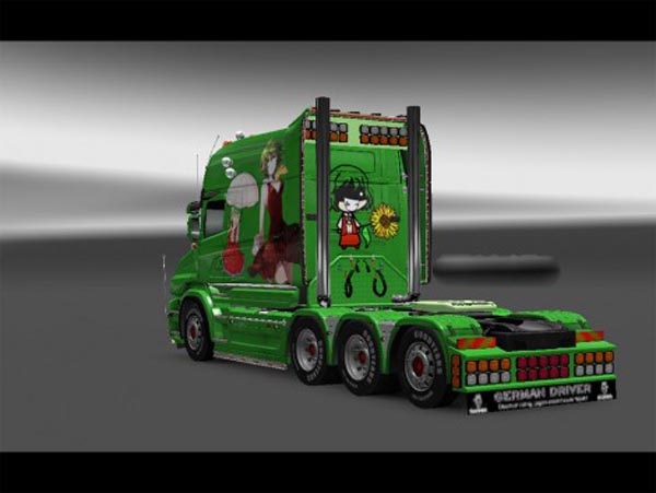 Yuuka Kazami Scania T Skin