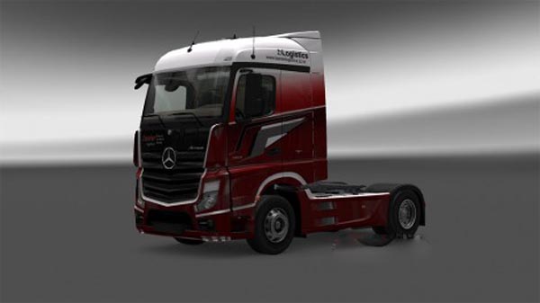 Banter logistics Mercedes Benz MP4