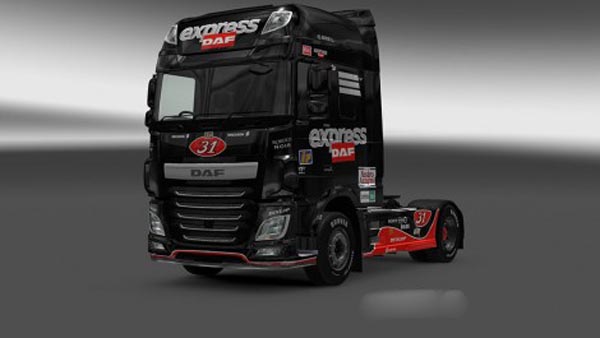 DAF XF Euro 6 Aprilia RS250 1999 Tetsuya Harada Skin