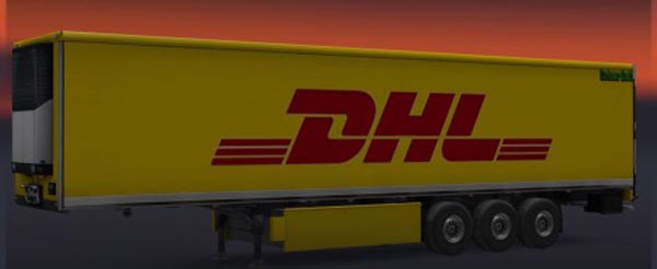 DHL Trailer Skin