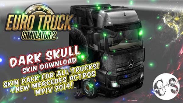 Dark Skull Skin Pack for All Trucks