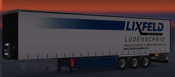 Lixfeld Spedition Trailer