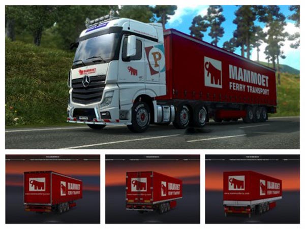 Mammoet Trailer