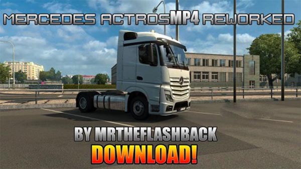 Mercedes Actros MP 4 sound REWORKED