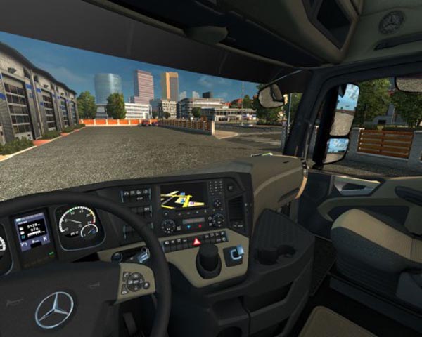 Mercedes Actros MP4 2014 Interior