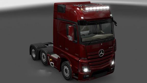 Mercedes Actros MP4 2014 Roof Bar v 2.0