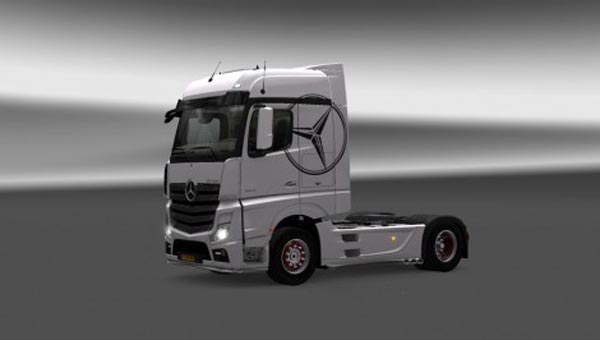 Mercedes Actros MP4 White Skin