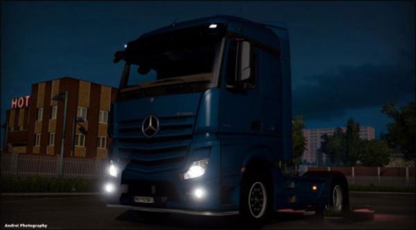 Mercedes Actros MP4 edited