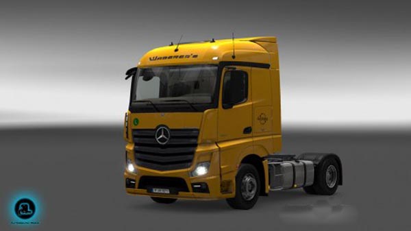 Mercedes Actros MPIV Waberers Skin Pack 