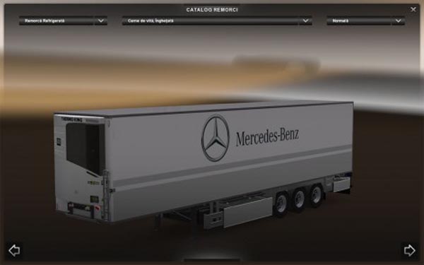 Mercedes Benz Trailer