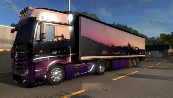 Mercedes MP4 skin + trailer