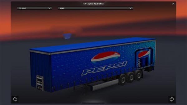 Pepsi trailer