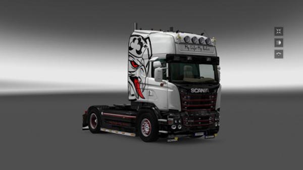 Scania RJL My Life My Rules Skin