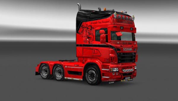 Scania RJL Varg Transport Skin