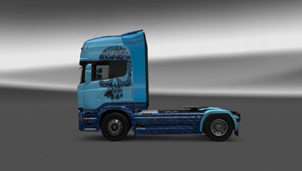 Scania Streamline Skull Skin