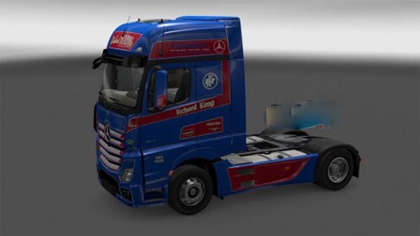 Skin King Richard for Mercedes Actros MP4