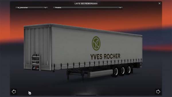 Trailer YR Yves Rocher