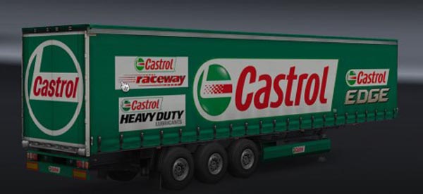 Castrol Motor Oil Trailers