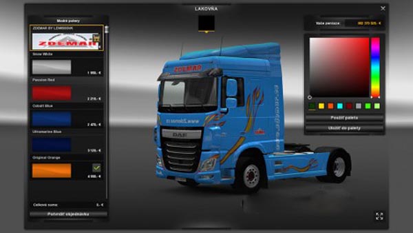 DAF XF Euro 6 Zdemar Skin