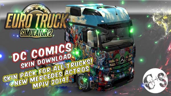 DC Comics Skin Pack for All Trucks