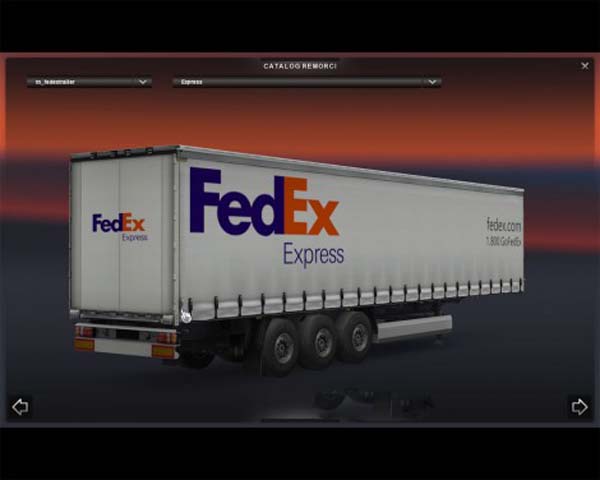 FedEx Express trailer
