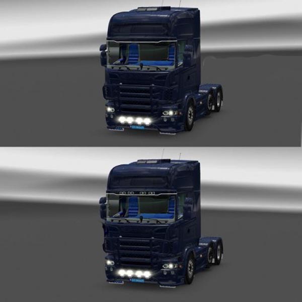 GTM LED Sunvisors Scania