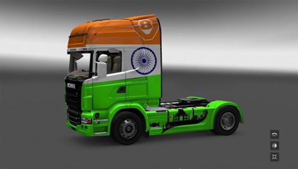India Skin Scania R Series