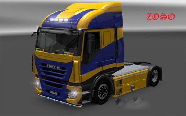 Iveco Stralis Skin + Autotrasporti Umbria Trailer