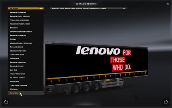 Lenovo Trailer Mega chassis