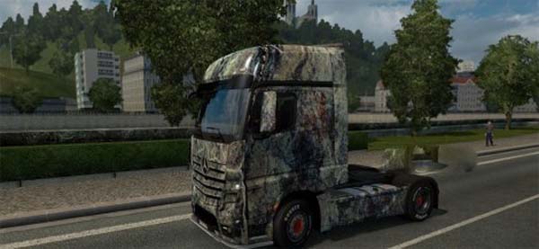 Mercedes Actros 2014 Marble skin