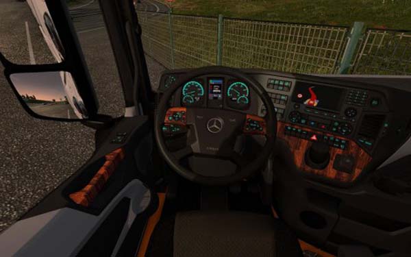 Mercedes Actros MP4 Interior