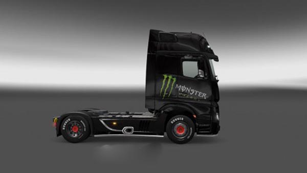 Mercedes Benz Actros MP4 Monster Skin