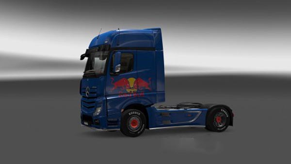 Mercedes Benz Actros MP4 Redbull Skin