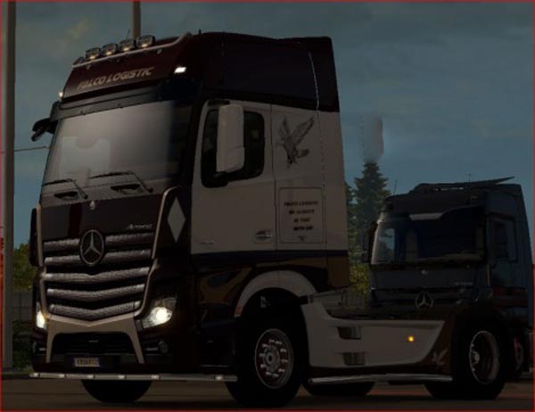 Mercedes MP4 Falco Transport Skin