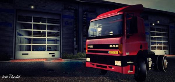 Old DAF CF 85