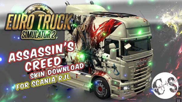 Scania RJL Assassin’s Creed Skin