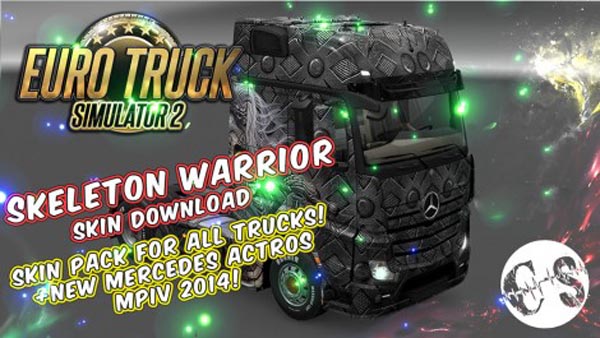 Skeleton Warrior Skin Pack for All Trucks