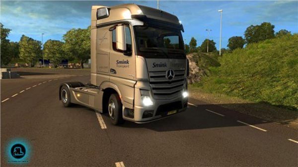 Smink Autotransport Mercedes Actros MPIV skin